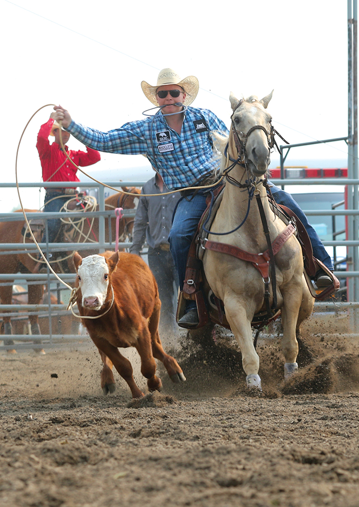 Some of the rodeo action at past Moose Mountain Pro Rodeos.