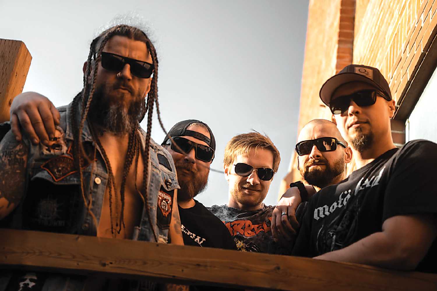 Local band PINERIPPER. From left to right, lead singer Kent Ko, guitarist Mike Strandlund, bassist Spencer Dowling, drummer Bryce Williams and guitarist Derek Gray 